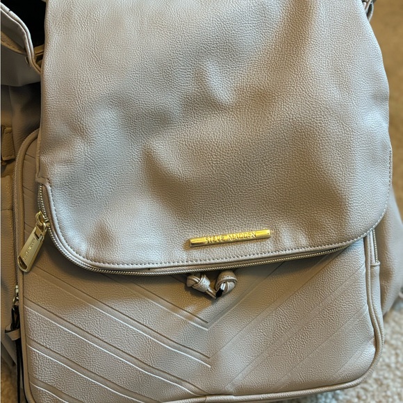 NEW Steve Madden Leather Baby Bag - Picture 7 of 9